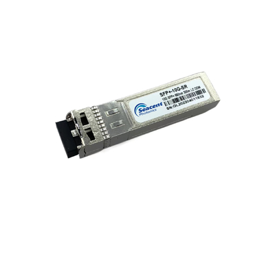 Optyczny moduł nadawczo-odbiorczy MMF 10Gb / S Duplex LC DDM 850nm SR 300m SFP + Transceiver
