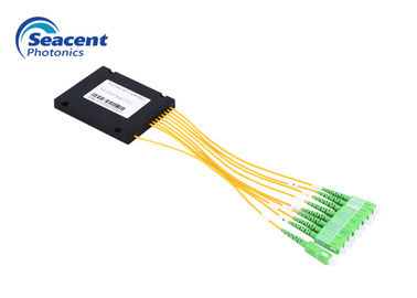 2.00mm 1x8 Fiber PLC Splitter Abs Plastikowy rozdzielacz do pasywnej sieci optycznej