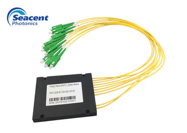 FTTH FTTB FTTX PON 2X8 Kaseta Splitter PLC SC APC Typ złącza
