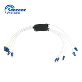 Mini CompactCWDM Mux Demux 8 CH dla sieci telekomunikacyjnych Niskie straty wtrąceniowe