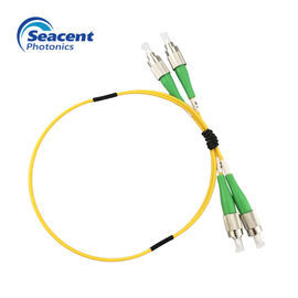 Patchcord APC Polish FC FC, dupleksowe jednomodowe zworki światłowodowe MM62.5 / 125 OM1