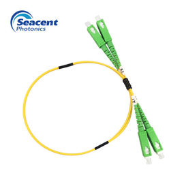 Patchcord światłowodowy jednomodowy Duplex Sc Apc do sieci FTTH FTTB FTTX