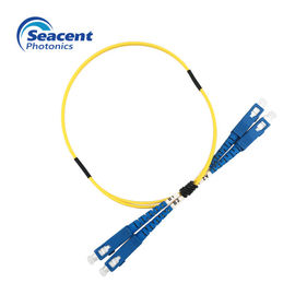Patchwork światłowodowy Duplex 9 / 125µM Single Mode, Sc Sc Patch Cord UPC Polish