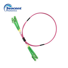 Wielomodowy podwójny kabel światłowodowy, zworki APC Polish LC To LC Fibre Jumpers