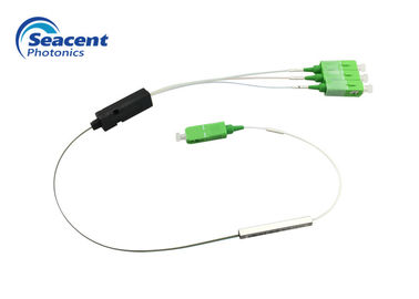 1x3 rozgałęziający rozgałęźnik PLC / światłowodowy rozgałęźnik audio z wysokim zwrotem