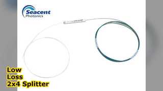 Rozdzielacz PLC 2x4 o niskiej stracie G657A1 1m Dostosowany